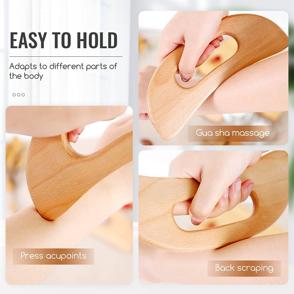 Large Gua Sha Tool – Full Face & Neck Massage