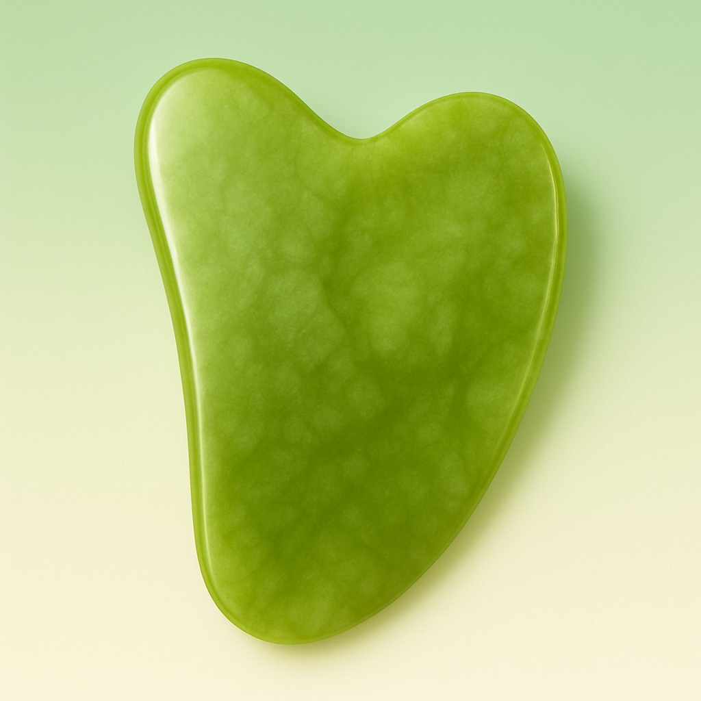 Gua Sha Stone – Jade Facial Massage Tool for Anti-Aging & Lymphatic Drainage