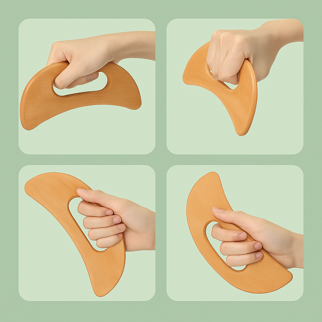 Large Gua Sha Tool – Full Face & Neck Massage