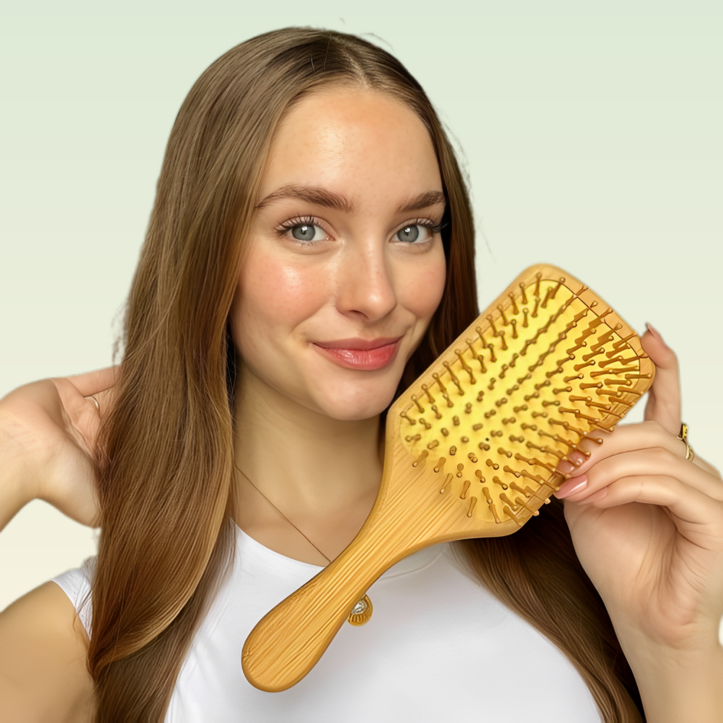 Bamboo Air Cushion Hairbrush