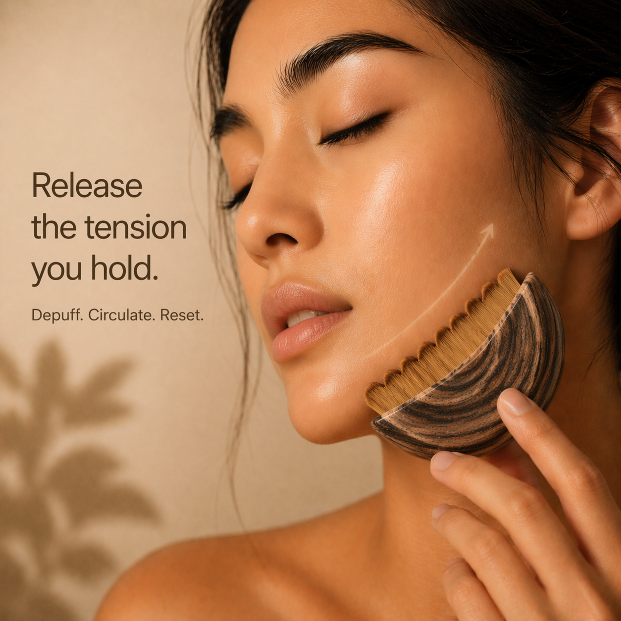 JinBrush™ | Facial Lymphatic Drainage Brush